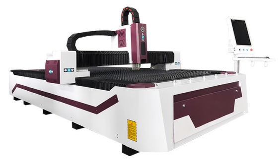 دستگاه برش لیزری فیبر روتاری CNC دستگاه برش فولاد کربن 3000 وات CE
