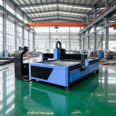 دستگاه برش پلاسما 100A ورق فلزی کنترلر استارفایر CNC دستگاه 50Hz